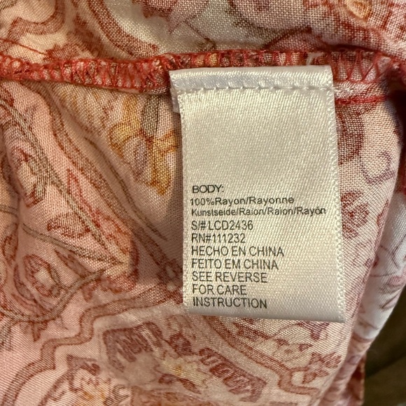 Lucca Couture Desert Rose Tiered Ruffle Maxi Dress NWOT - Picture 7 of 7